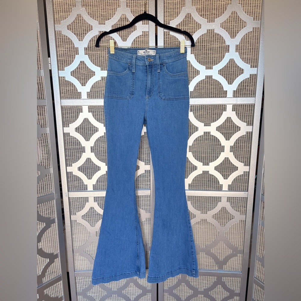 Hollister Light Blue Flare Jeans